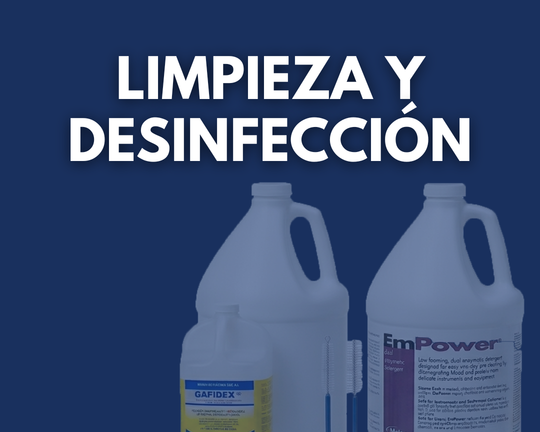 LIMPIEZA Y DESINFECCIÓN